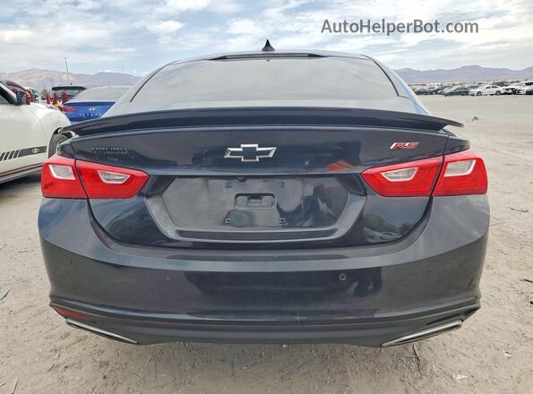 1G1ZG5ST5NF146057 2022 CHEVROLET MALIBU Черный Вид сзади