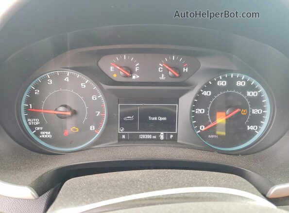 1G1ZG5ST5NF146057 2022 CHEVROLET MALIBU Черный Вид щитка приборов