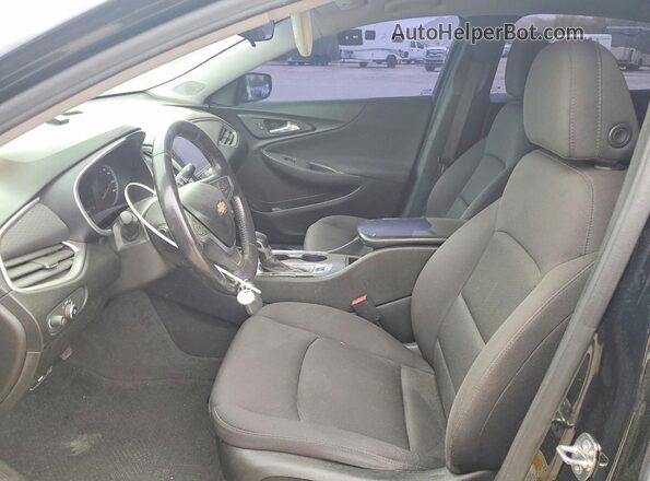 1G1ZG5ST5NF146057 2022 CHEVROLET MALIBU Черный Вид салона спереди