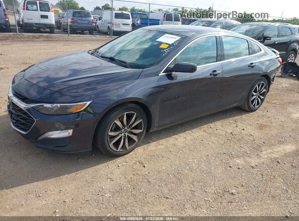 1G1ZG5ST5NF211795 2022 CHEVROLET MALIBU Black Vista tres cuartos delantera izquierda
