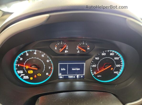 1G1ZG5ST5PF123719 2023 CHEVROLET MALIBU Угольный Вид щитка приборов