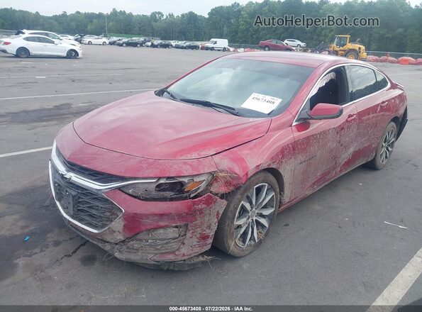 1G1ZG5ST5SF107948 2025 CHEVROLET MALIBU Красный Передняя левая четверть