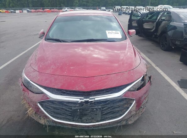 1G1ZG5ST5SF107948 2025 CHEVROLET MALIBU Красный Вид щитка приборов