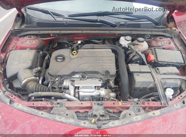 1G1ZG5ST5SF107948 2025 CHEVROLET MALIBU Красный Вид сзади