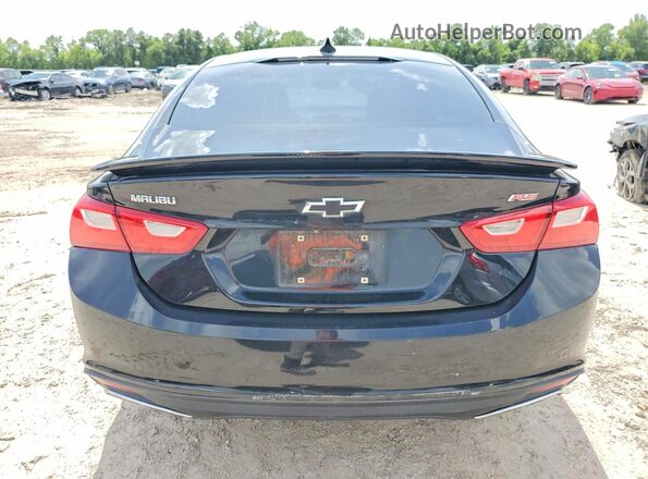 1G1ZG5ST6KF191083 2019 CHEVROLET MALIBU Черный Вид сзади