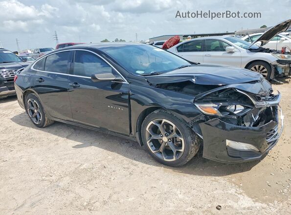 1G1ZG5ST6KF191083 2019 CHEVROLET MALIBU Черный Передняя правая четверть