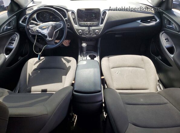 1G1ZG5ST6KF191083 2019 CHEVROLET MALIBU Черный Вид панели приборов