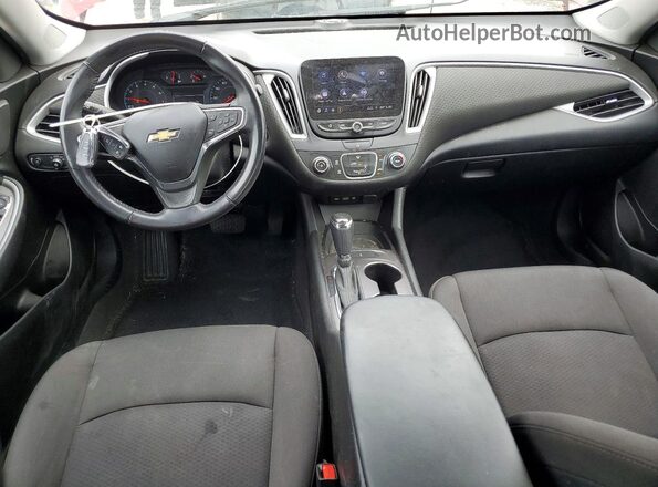 1G1ZG5ST6KF214054 2019 CHEVROLET MALIBU Red Вид панелі приладів