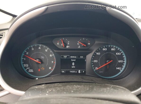 1G1ZG5ST6MF008185 2021 CHEVROLET MALIBU White Vista del cuadro de instrumentos