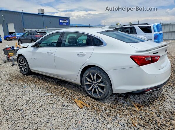 1G1ZG5ST6MF008185 2021 CHEVROLET MALIBU White Trasero izquierdo
