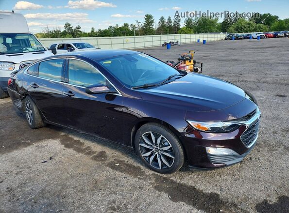 1G1ZG5ST6MF056267 2021 CHEVROLET MALIBU Purple Przód prawy