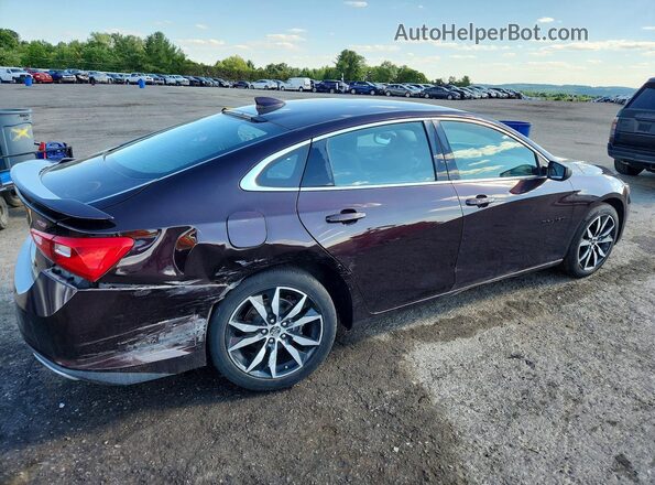 1G1ZG5ST6MF056267 2021 CHEVROLET MALIBU Purple Tył prawy
