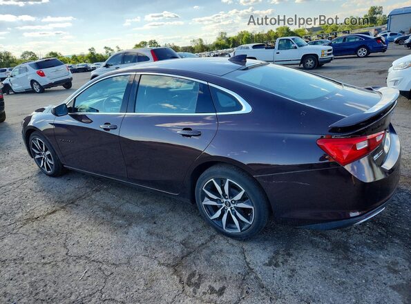 1G1ZG5ST6MF056267 2021 CHEVROLET MALIBU Purple Tył lewy