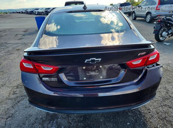 1G1ZG5ST6MF056267 2021 CHEVROLET MALIBU Purple Widok z tyłu