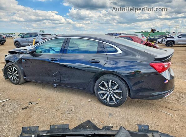 1G1ZG5ST6NF182968 2022 CHEVROLET MALIBU Black Rear left