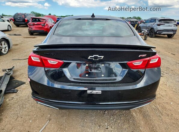 1G1ZG5ST6NF182968 2022 CHEVROLET MALIBU Black Rear view