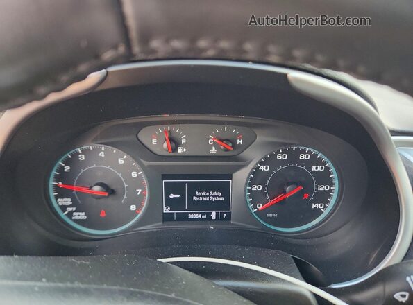 1G1ZG5ST6NF182968 2022 CHEVROLET MALIBU Black Instrument cluster view