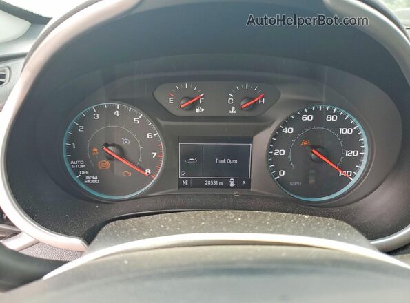 1G1ZG5ST6RF193913 2024 CHEVROLET MALIBU Blue Widok zestawu wskaźników
