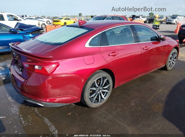 1G1ZG5ST7LF049164 2020 CHEVROLET MALIBU Red Tył prawy