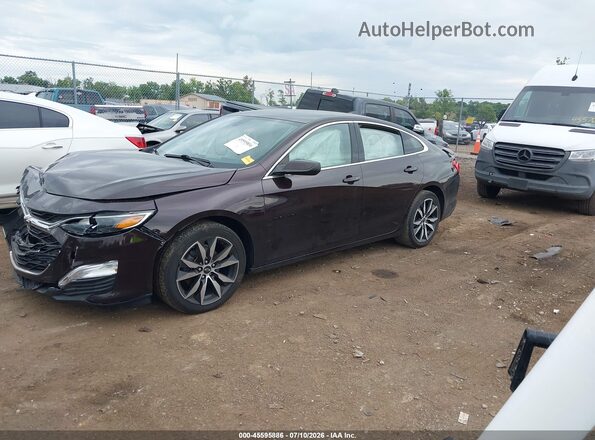 1G1ZG5ST7LF145683 2020 CHEVROLET MALIBU Black Przód lewy