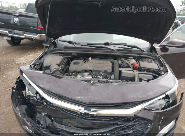 1G1ZG5ST7LF145683 2020 CHEVROLET MALIBU Black Widok z tyłu