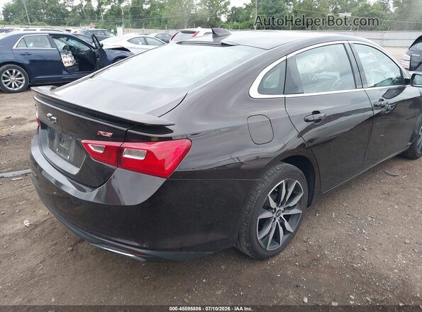 1G1ZG5ST7LF145683 2020 CHEVROLET MALIBU Black Tył prawy