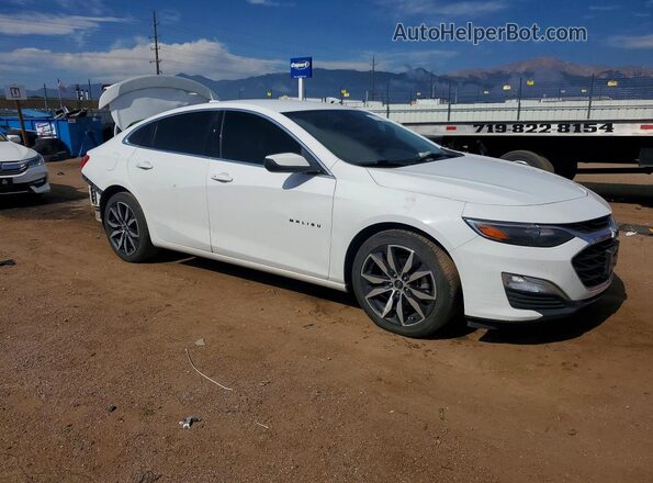 1G1ZG5ST7MF064457 2021 CHEVROLET MALIBU White Delantero derecho
