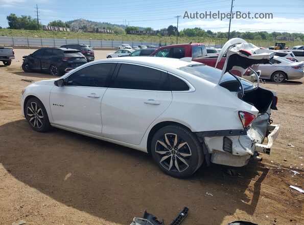 1G1ZG5ST7MF064457 2021 CHEVROLET MALIBU White Trasero izquierdo