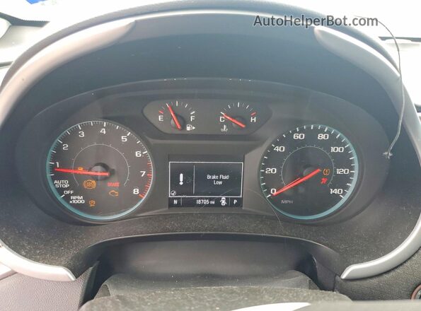 1G1ZG5ST7RF125992 2024 CHEVROLET MALIBU Gray Вид щитка приладів