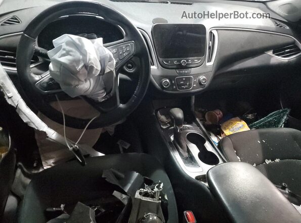 1G1ZG5ST8MF061759 2021 CHEVROLET MALIBU Black Widok deski rozdzielczej