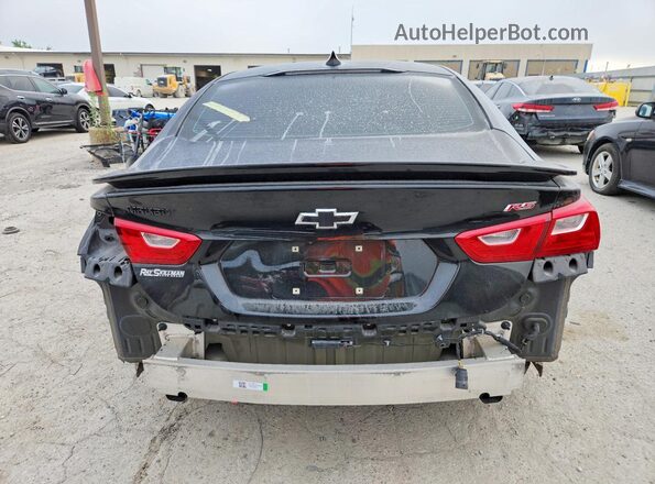 1G1ZG5ST8MF078612 2021 CHEVROLET MALIBU Black Rear view