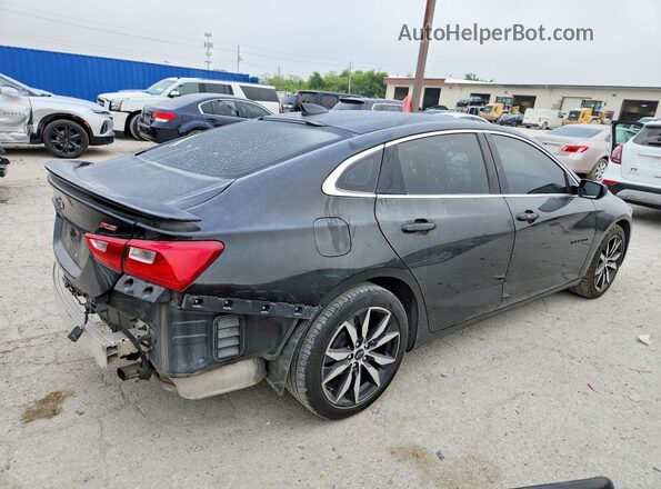 1G1ZG5ST8MF078612 2021 CHEVROLET MALIBU Black Rear right