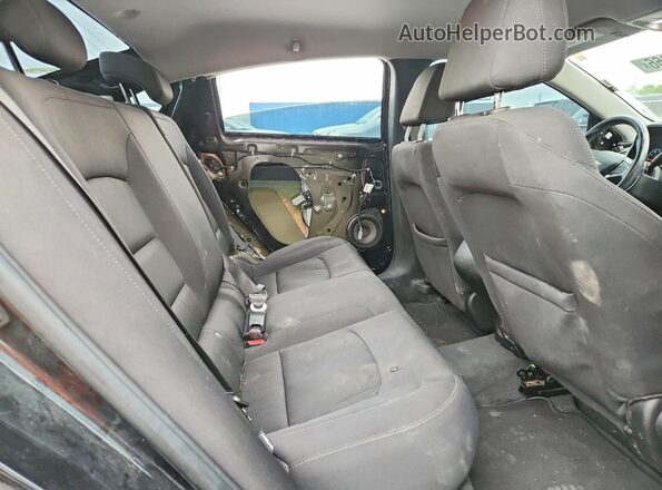 1G1ZG5ST8MF078612 2021 CHEVROLET MALIBU Black Rear seats view
