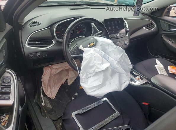 1G1ZG5ST8NF213640 2022 CHEVROLET MALIBU Black Вид панелі приладів