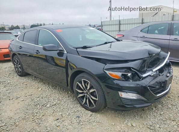 1G1ZG5ST8NF213640 2022 CHEVROLET MALIBU Black Передня права чверть