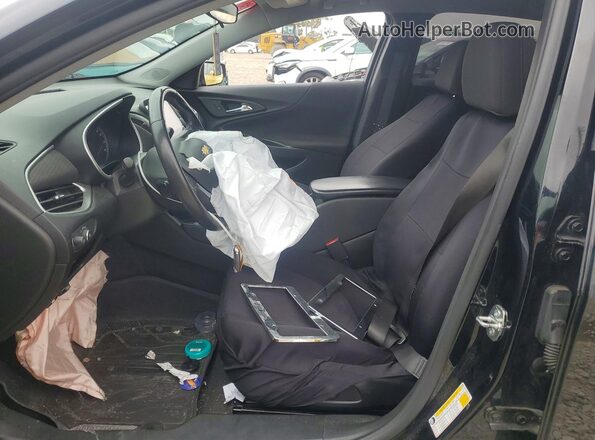 1G1ZG5ST8NF213640 2022 CHEVROLET MALIBU Black Вид салону спереду
