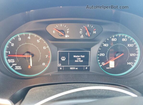 1G1ZG5ST8SF109161 2025 CHEVROLET MALIBU Серый Вид щитка приборов