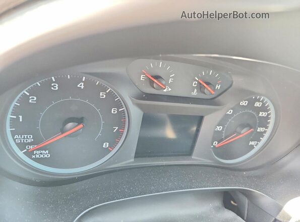 1G1ZG5ST8SF133041 2025 CHEVROLET MALIBU Black Widok zestawu wskaźników