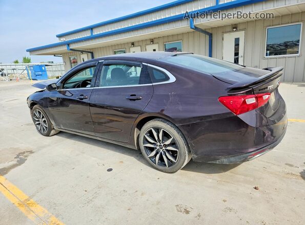 1G1ZG5ST9MF015986 2021 CHEVROLET MALIBU Maroon Задня ліва чверть