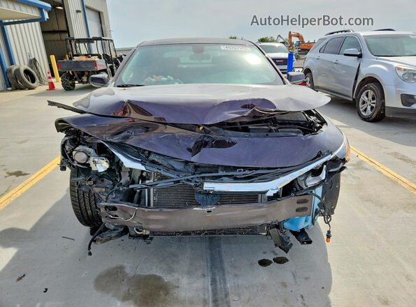 1G1ZG5ST9MF015986 2021 CHEVROLET MALIBU Maroon Вид спереду
