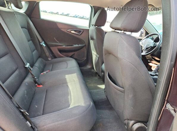 1G1ZG5ST9MF015986 2021 CHEVROLET MALIBU Maroon Вид задніх сидінь