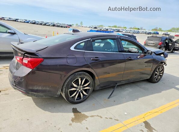 1G1ZG5ST9MF015986 2021 CHEVROLET MALIBU Maroon Задня права чверть