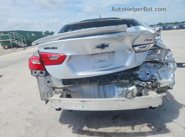 1G1ZG5ST9MF019049 2021 CHEVROLET MALIBU Silver Вид ззаду