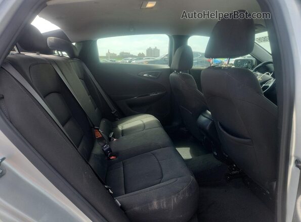 1G1ZG5ST9MF019049 2021 CHEVROLET MALIBU Silver Вид задніх сидінь