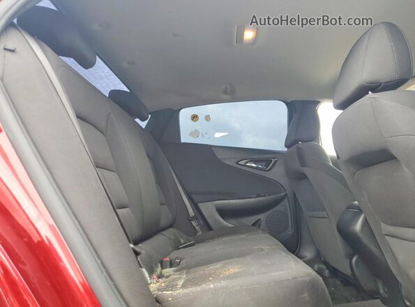 1G1ZG5ST9MF042394 2021 CHEVROLET MALIBU Бордовый Вид задних сидений