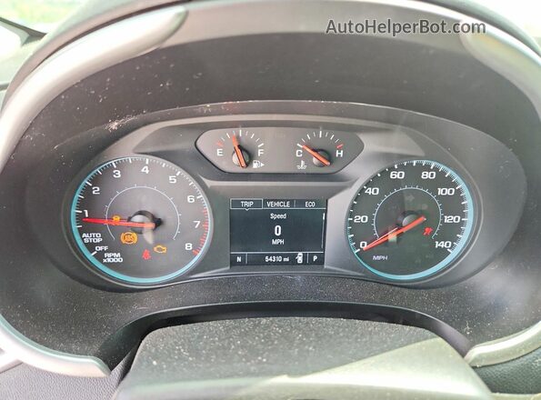 1G1ZG5ST9NF215106 2022 CHEVROLET MALIBU Black Vista del cuadro de instrumentos