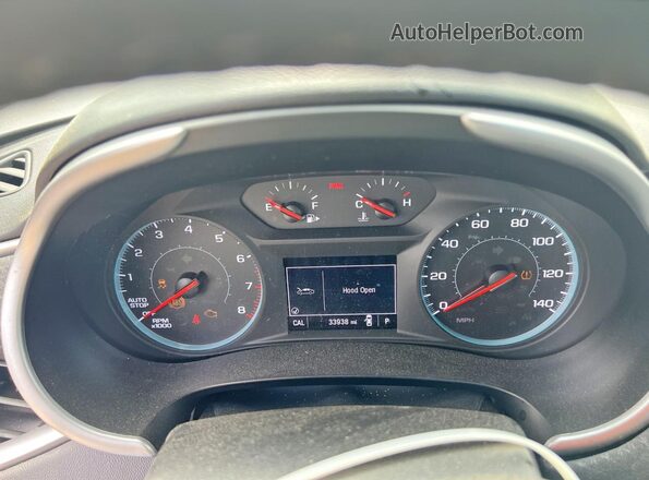 1G1ZG5ST9PF147392 2023 CHEVROLET MALIBU Black Widok zestawu wskaźników