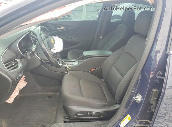 1G1ZG5ST9SF106026 2025 CHEVROLET MALIBU Черный Вид салона спереди