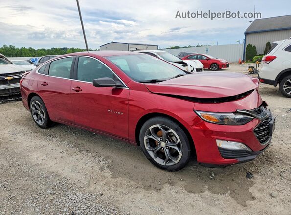 1G1ZG5STXKF192673 2019 CHEVROLET MALIBU Red Delantero derecho