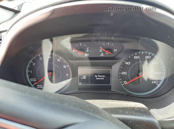 1G1ZG5STXNF101177 2022 CHEVROLET MALIBU Black Widok zestawu wskaźników